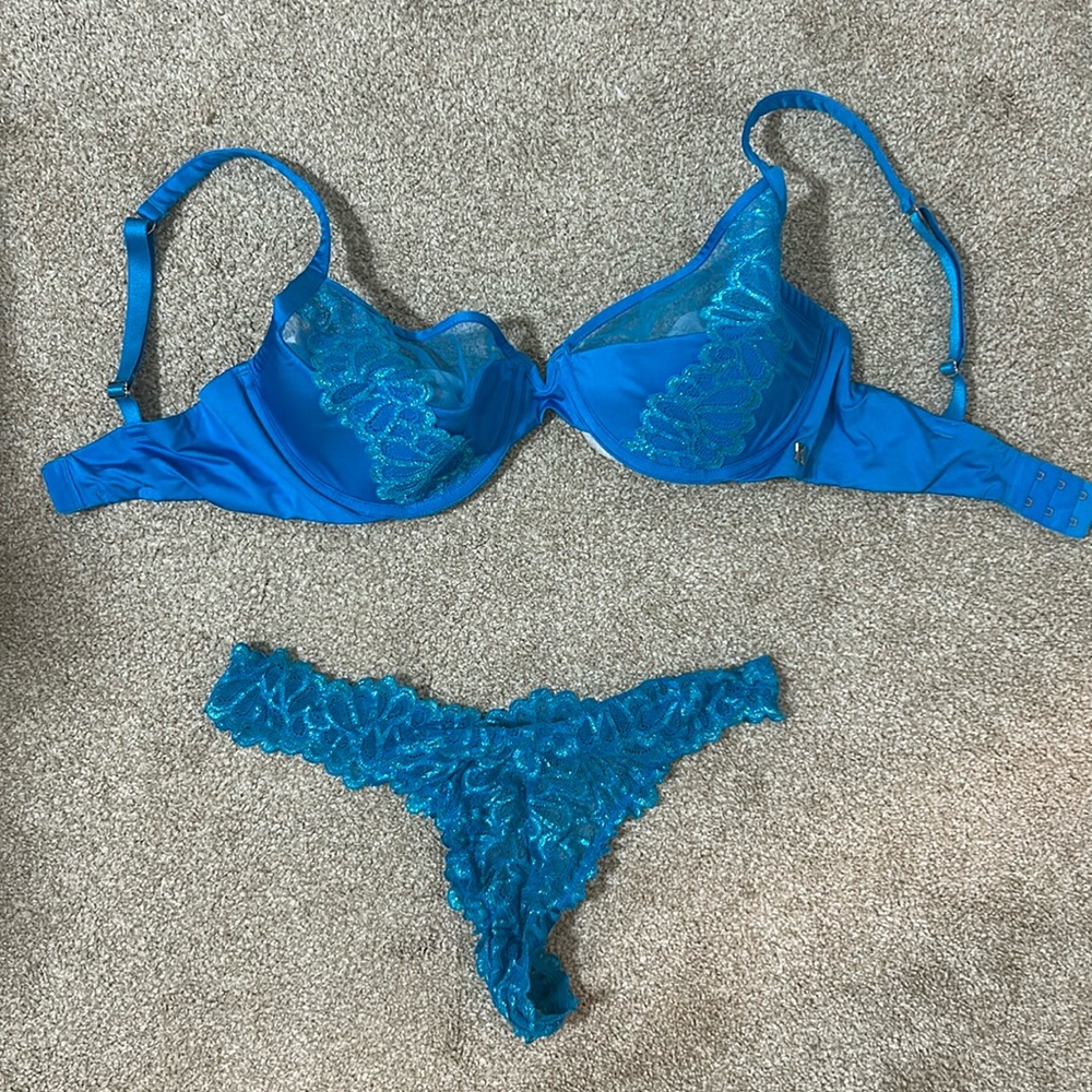 Savage X Fenty lingerie bra and thong
